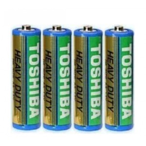 Батарейки Toshiba R03 (AAA) (cиняя) Батарейки Toshiba R03 (AAA) (cиняя)