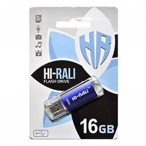 USB Флешка 16Gb Hi-Rali Rocket series Blue