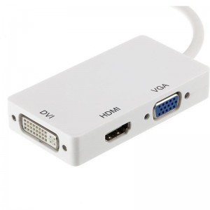 Конвертер Display Port to Hdmi+DVI+VGA (3 in 1) Конвертер Display Port to Hdmi+DVI+VGA (3 in 1)