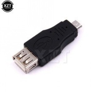 OTG переходник USB Af/v8 черный OTG переходник USB Af/v8 черный