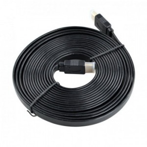 Кабель HDMI плоский 10m Flat