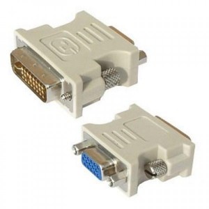 ПЕРЕХОДНИК DVI-A 24+1PIN TO VGA15PIN ПЕРЕХОДНИК DVI-A 24+1PIN TO VGA15PIN
