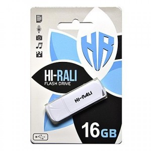 USB флешка Hi-Rali 16Gb Taga series white USB флешка Hi-Rali 16Gb Taga series white