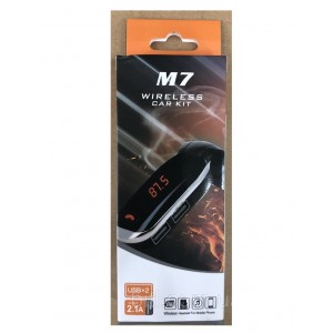 FM модулятор для авто M7 (4 в 1) Bluetooth + USB + microSD, трансмиттер для авто FM модулятор для авто M7 (4 в 1) Bluetooth + USB + microSD, трансмиттер для авто