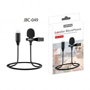 Петличный микрофон JH-041 Lighting Levalier MicroPhone Петличный микрофон JH-041 Lighting Levalier MicroPhone