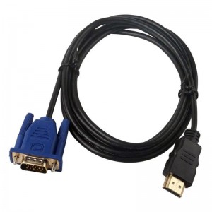 Кабель-адаптер HDMI «папа» — VGA D-SUB «папа» для ПК, телевизора, компьютера и монитора, 1.8 м Кабель-адаптер HDMI «папа» — VGA D-SUB «папа» для ПК, телевизора, компьютера и монитора, 1.8 м