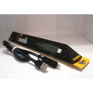 Кабель USB REMAX 2 in 1 RC-033 iphone/V8 1m Кабель USB REMAX 2 in 1 RC-033 iphone/V8 1m