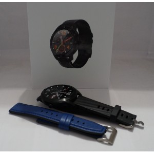 Умные часы Smart Watch Torntisc DT98 черный+синий кожа Умные часы Smart Watch Torntisc DT98 черный+синий кожа