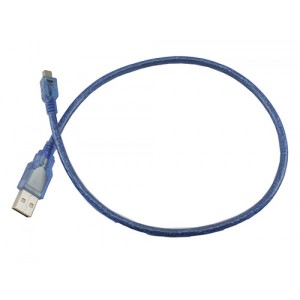 Кабель USB mini usb (USB 2.0 AM/5p) 0.3m blue Кабель USB mini usb (USB 2.0 AM/5p) 0.3m blue