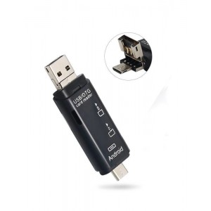 OTG переходник 3 в 1 Type-C, micro USB, картридер OTG переходник 3 в 1 Type-C, micro USB, картридер