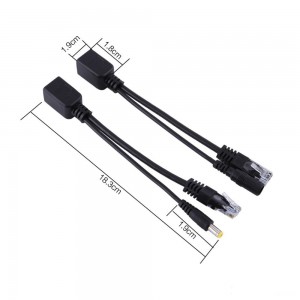 Переходник Rj45+Dc+POE+splitter kit 5 Переходник Rj45+Dc+POE+splitter kit 5