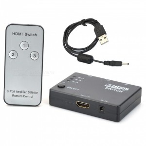 Switch HDMI, 3 Порты и разъёмы 1080 P HDMI коммутатор видео переключатель hdmi splitter