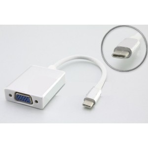 Конвертер USB Type-C to VGA Adapter