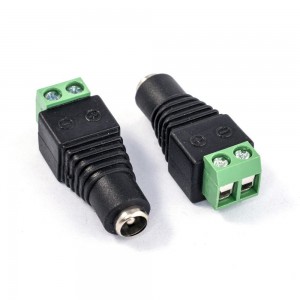 Переходник-штекер DC conector F с клеммной колодкой Переходник-штекер DC conector F с клеммной колодкой