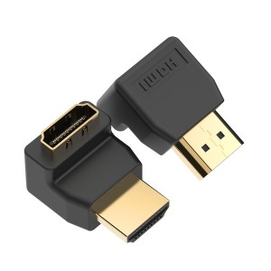 Переходник HDMI F/ HDMI M угловой Переходник HDMI F/ HDMI M угловой