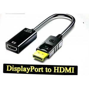 Display Port DP To HDMI Adapter Cable 4K 60HZ DP To HDTV Cable Converter 15cm Display Port DP To HDMI Adapter Cable 4K 60HZ DP To HDTV Cable Converter 15cm
