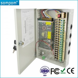 Блок питания CCTV Power Supply 12V20A S18CH-250-12 Блок питания CCTV Power Supply 12V20A S18CH-250-12