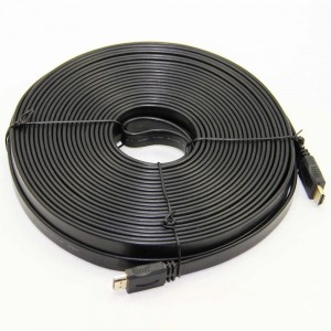 Кабель HDMI плоский 20m Flat