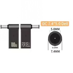 Переходник питания PD 100W к ноутбуку Type-C на DC 7.4×5.0 DELL Переходник питания PD 100W к ноутбуку Type-C на DC 7.4×5.0 DELL