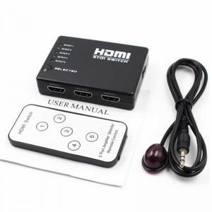 Switch HDMI 5Port, 5 Порты и разъёмы 1080 P HDMI коммутатор видео переключатель hdmi splitter пульт Switch HDMI 5Port, 5 Порты и разъёмы 1080 P HDMI коммутатор видео переключатель hdmi splitter пульт
