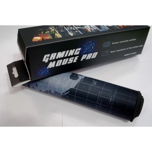 Коврик для мыши 70*30 black map (карта мира) в коробке Коврик для мыши 70*30 black map (карта мира) в коробке