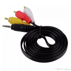 Кабель 3.5/3RCA 3m good