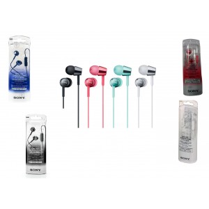 Наушники вакуумные с микрофоном Sony MDR -Ex150AP в ассортименте